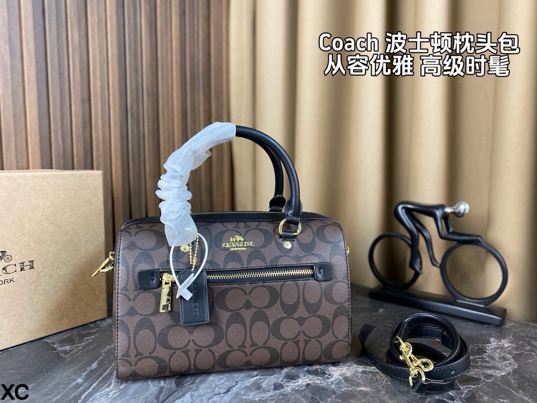 Coach Boston pillow bag