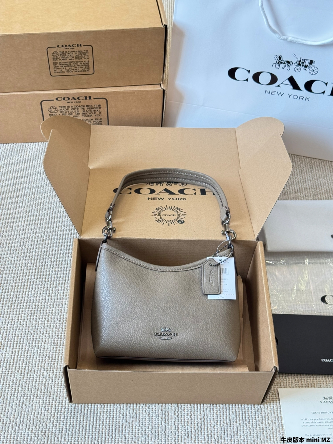 Coach's new laurel 19 hobo bag