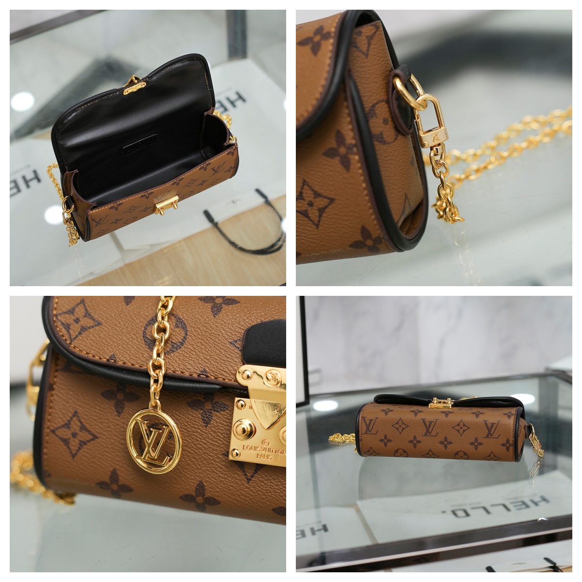 Louis Vuitton Presbyopia Chain Shoulder Crossbody Bag