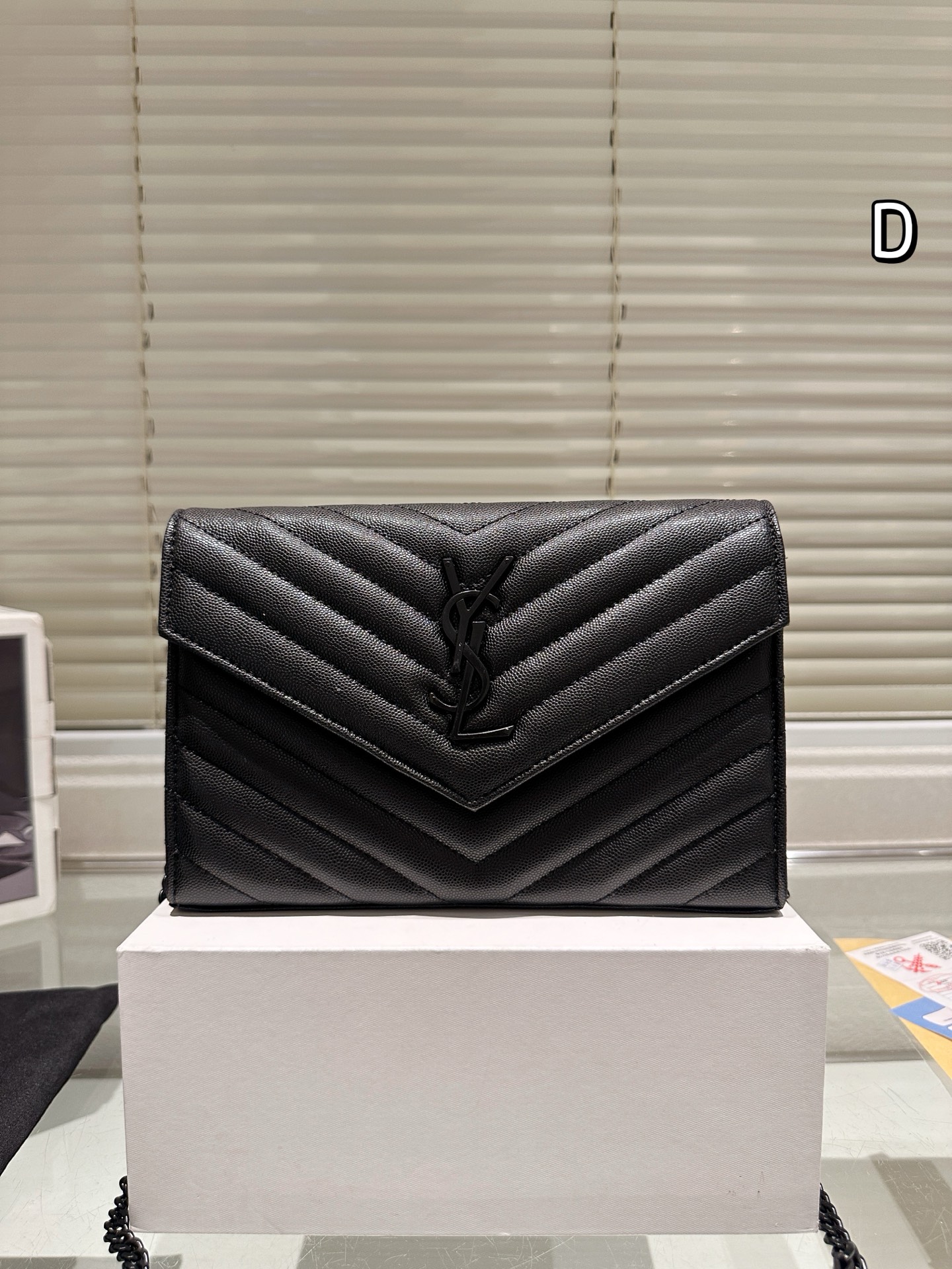 YSL WOC chain crossbody shoulder bag