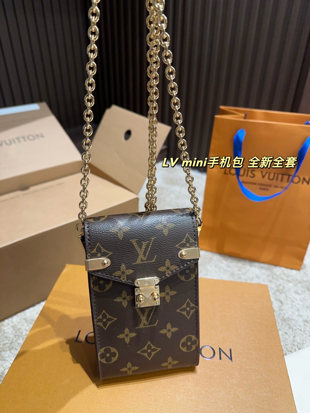 LV mini mobile phone bag