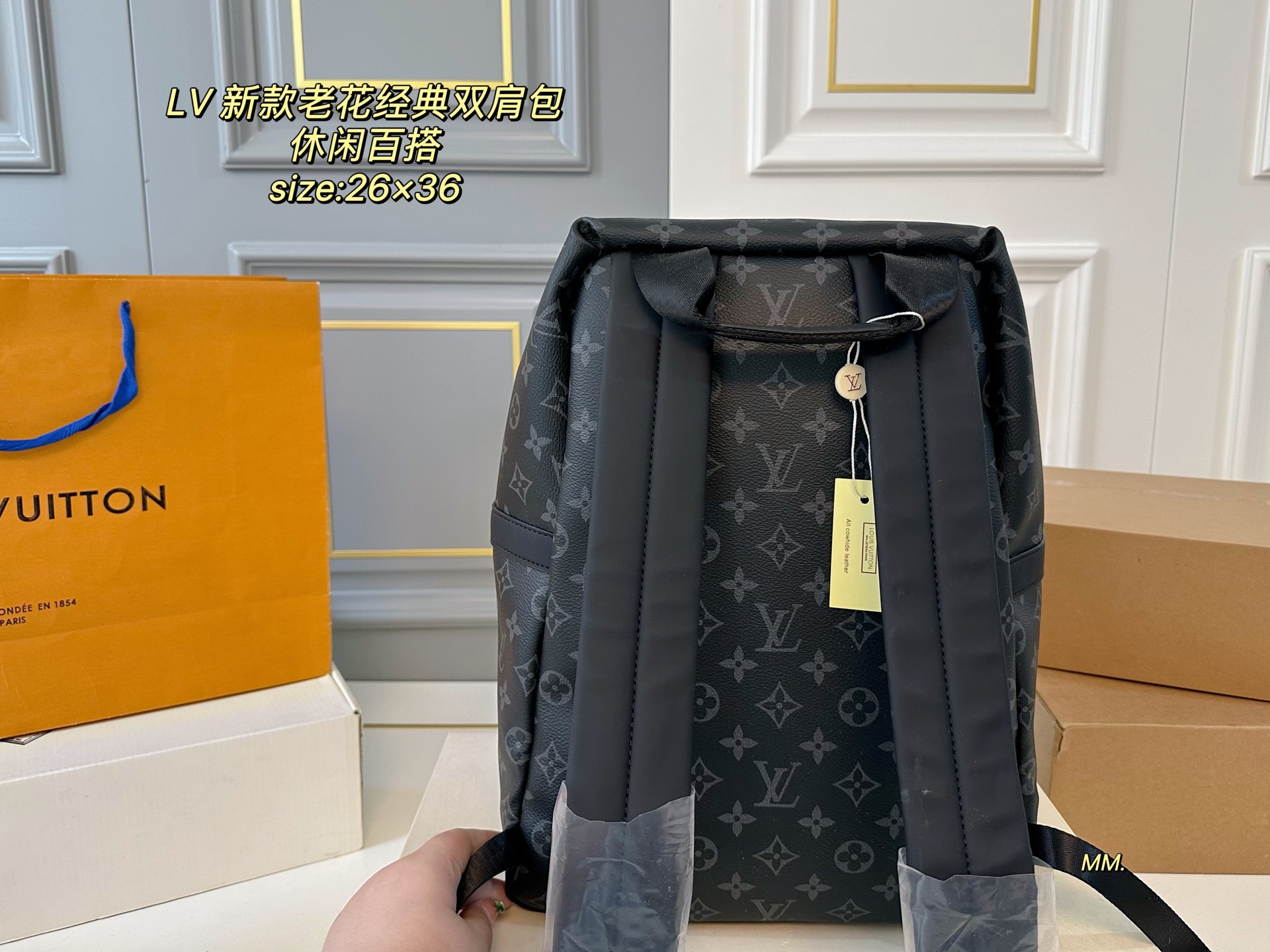 LV new classic backpack with monogram