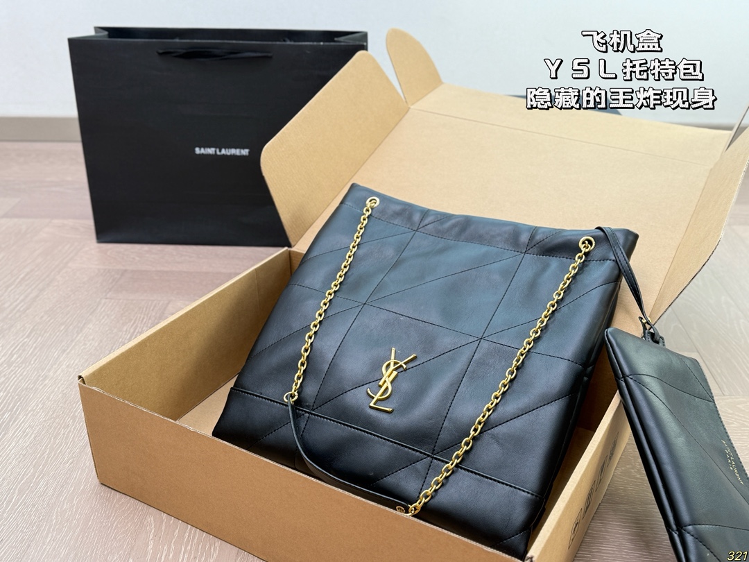YSL tote bag is simple and stylish