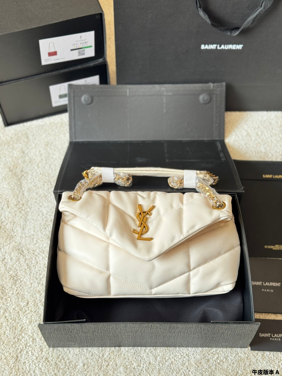 Yves Saint Laurent Women's PUFFER Quilted Lambskin