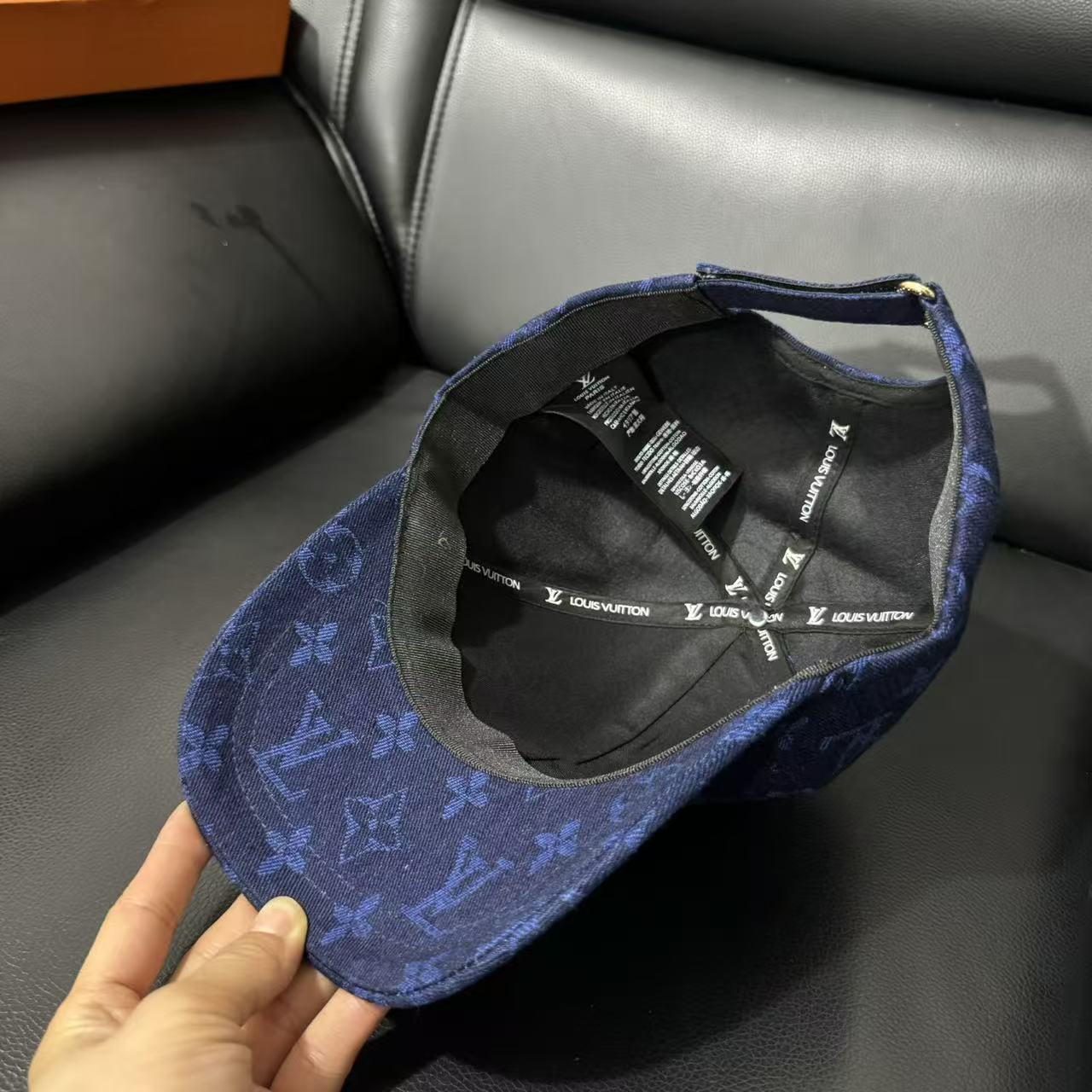 LV denim fisherman hat baseball cap