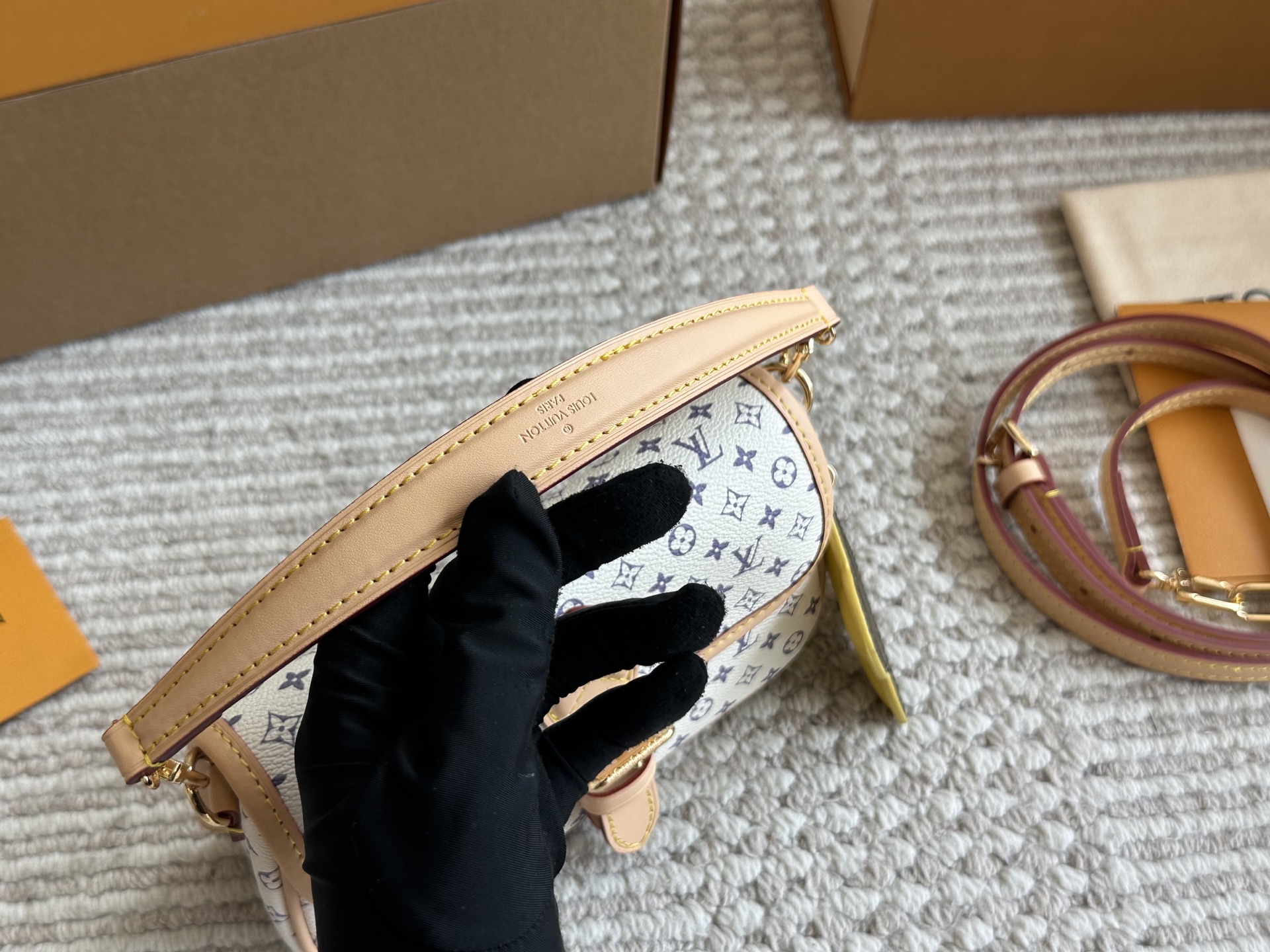 LV Show Small Baguette Bag