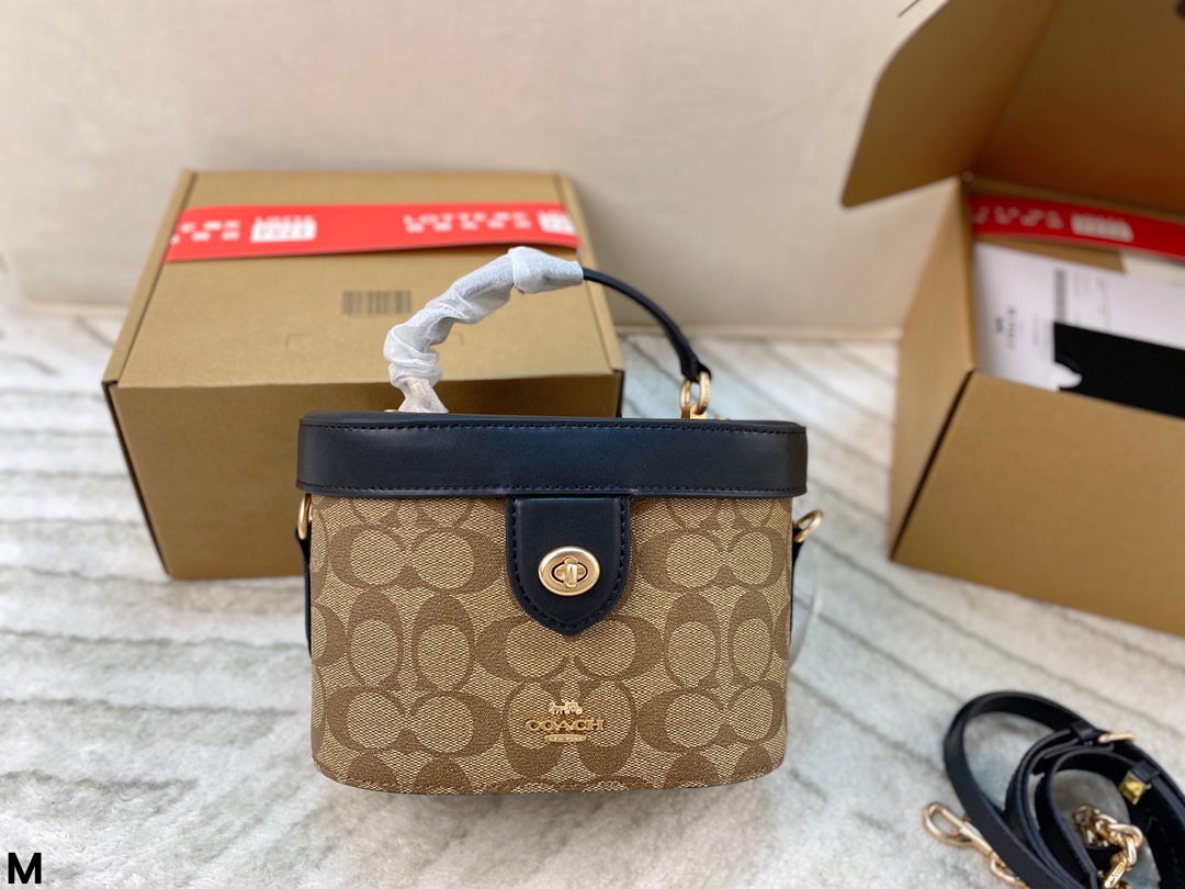 Coach box bag