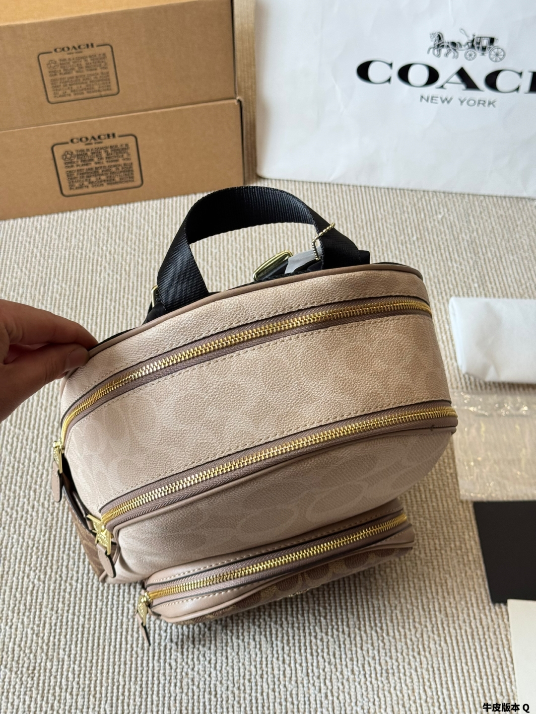 Coach classic medium Court backpack