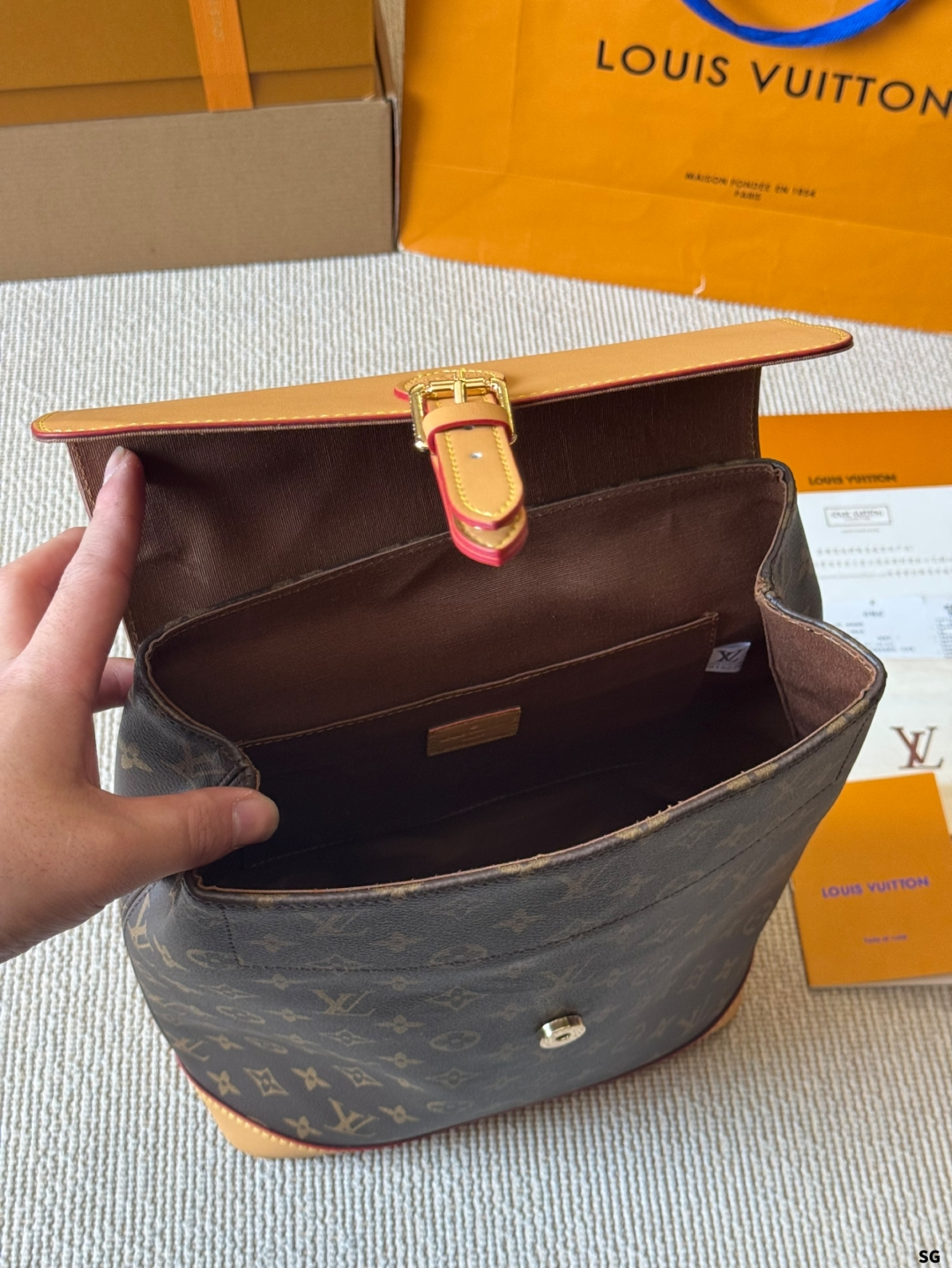 LV soho fashion backpack