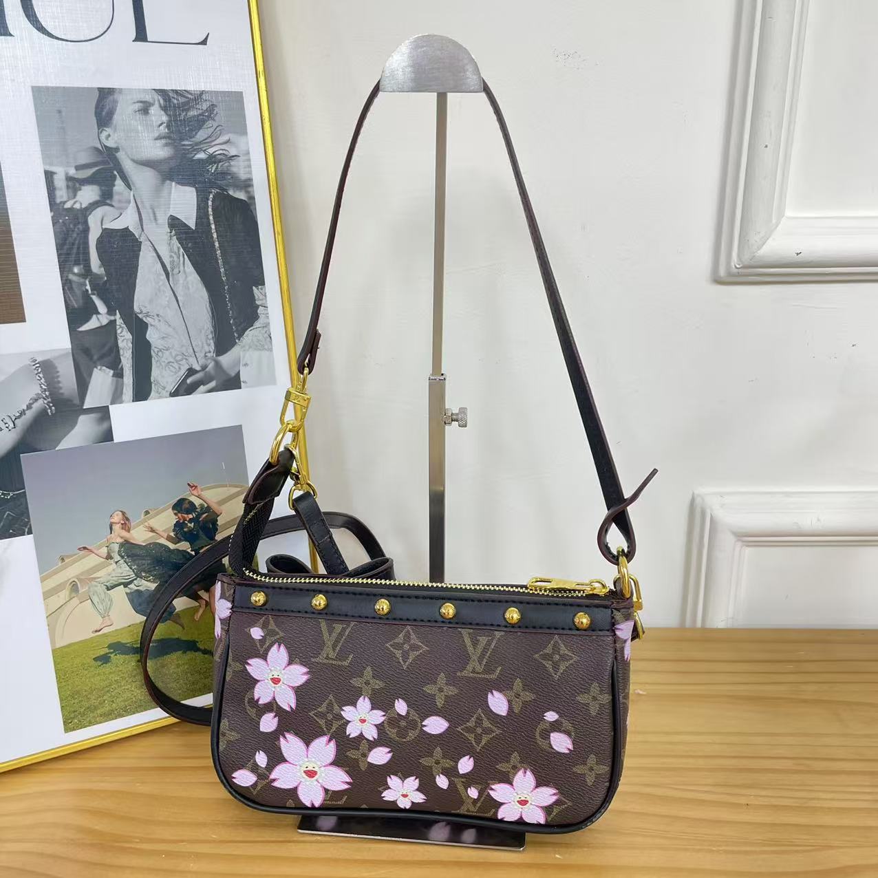 Lv armpit bag shoulder crossbody bag