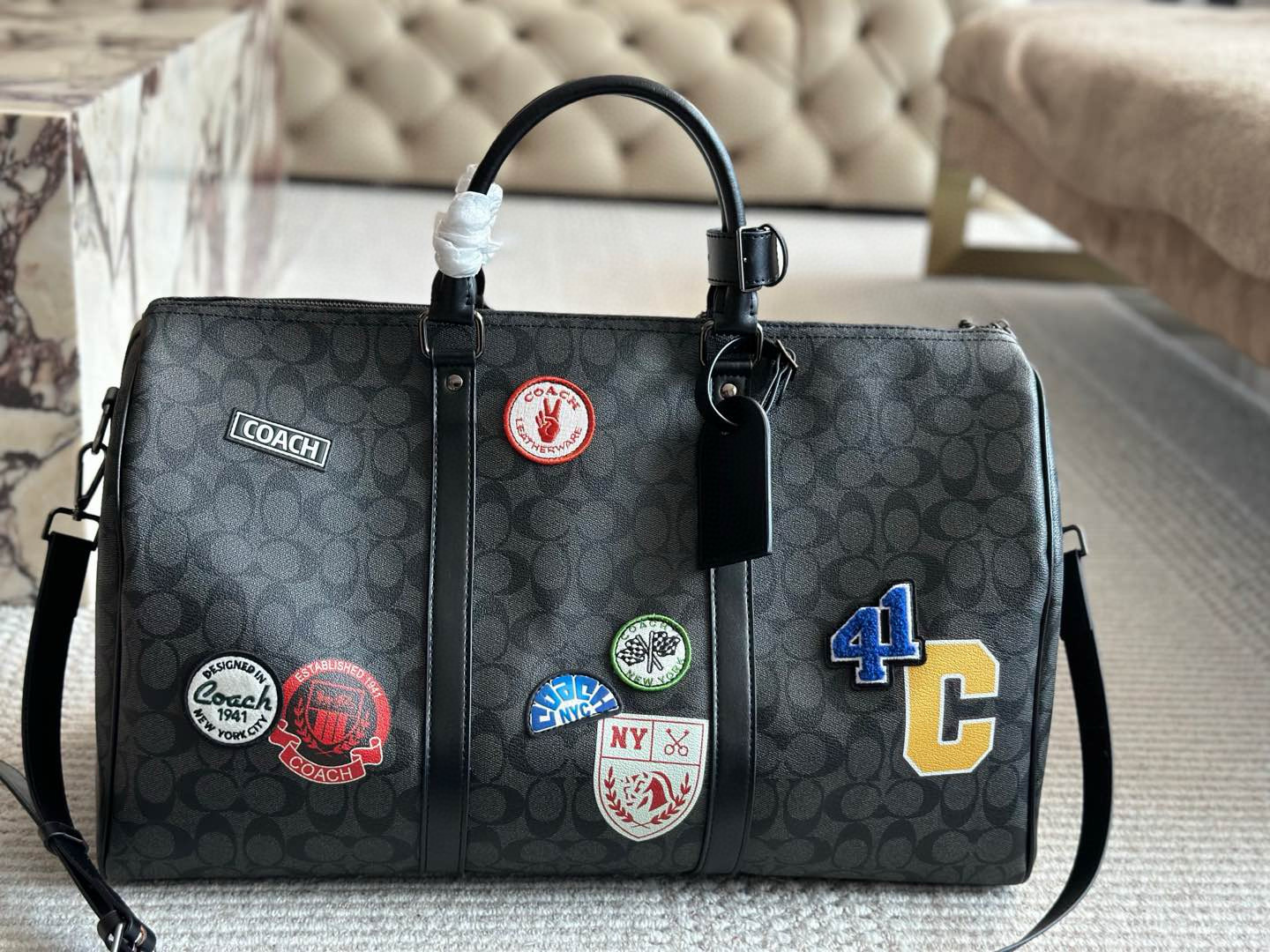 Coach Travel Gym Bag