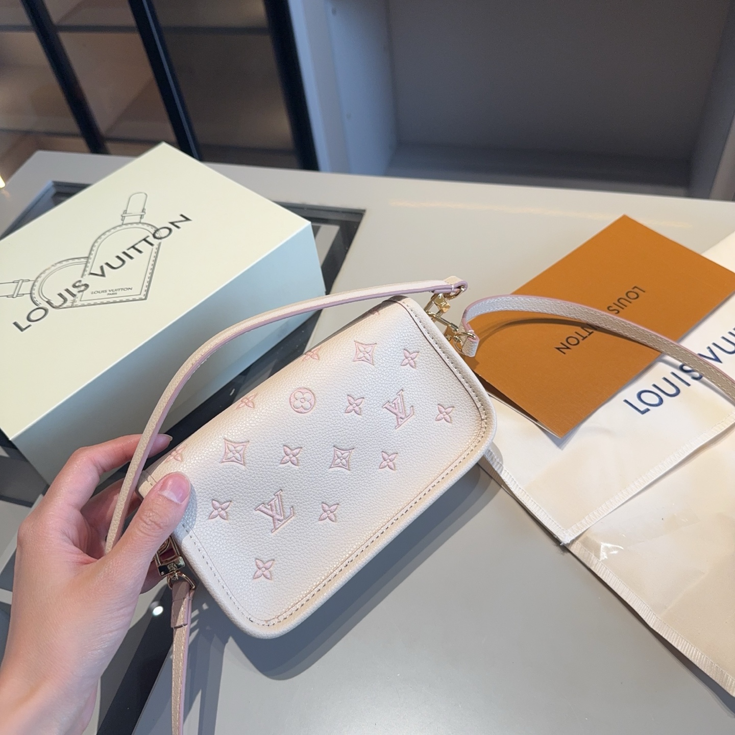 LV Diane Mini Baguette Bag