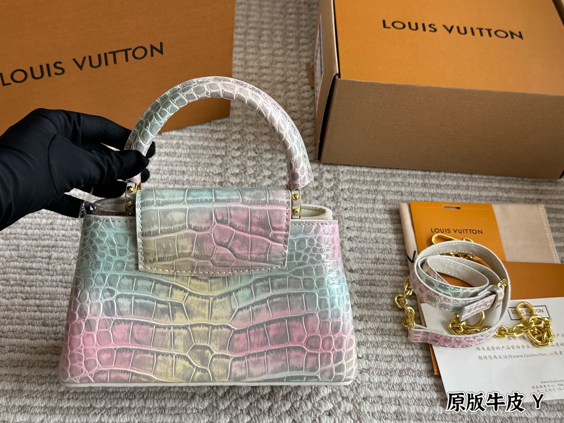 LV Capucines handbag