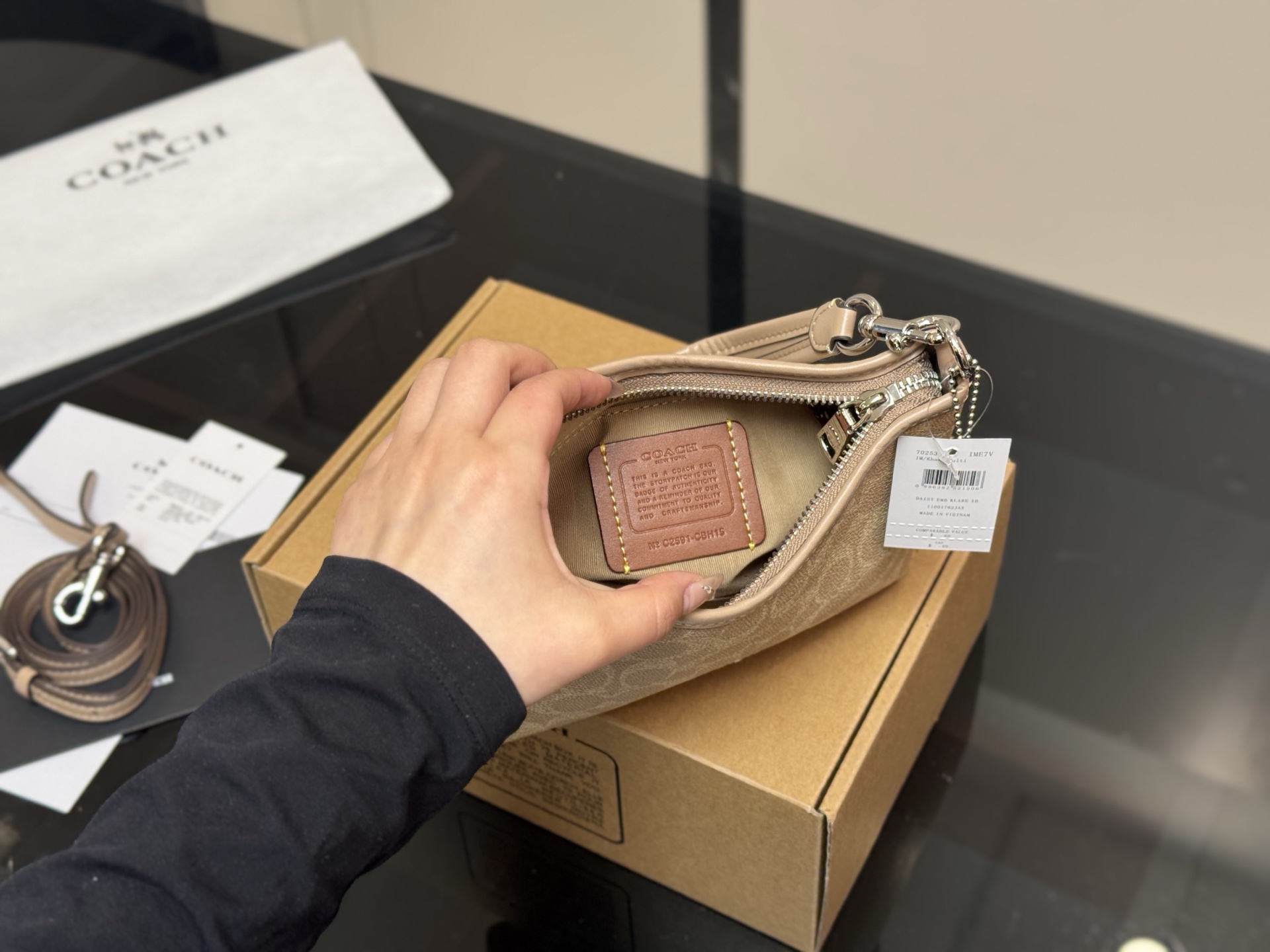 Coach mini Laurel Hobo Bag