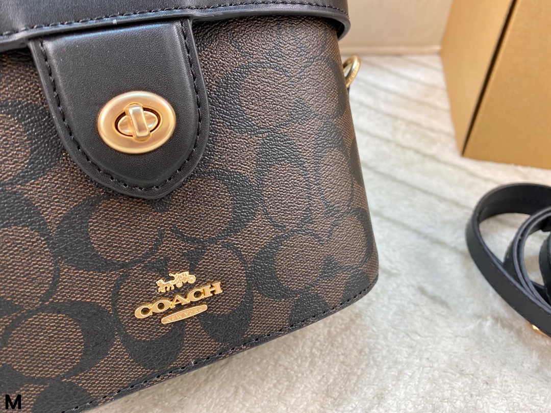Coach box bag