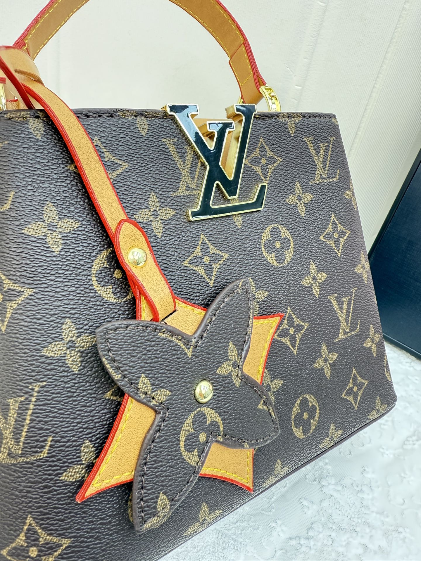 LV classic presbyopic shoulder crossbody bag