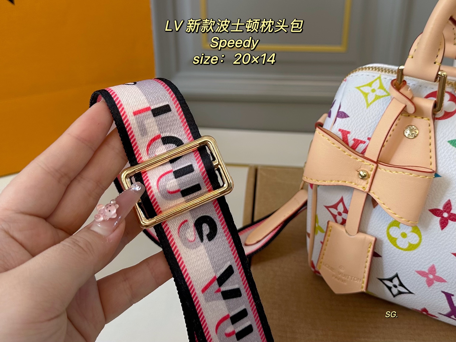 LV speedy Boston pillow bag