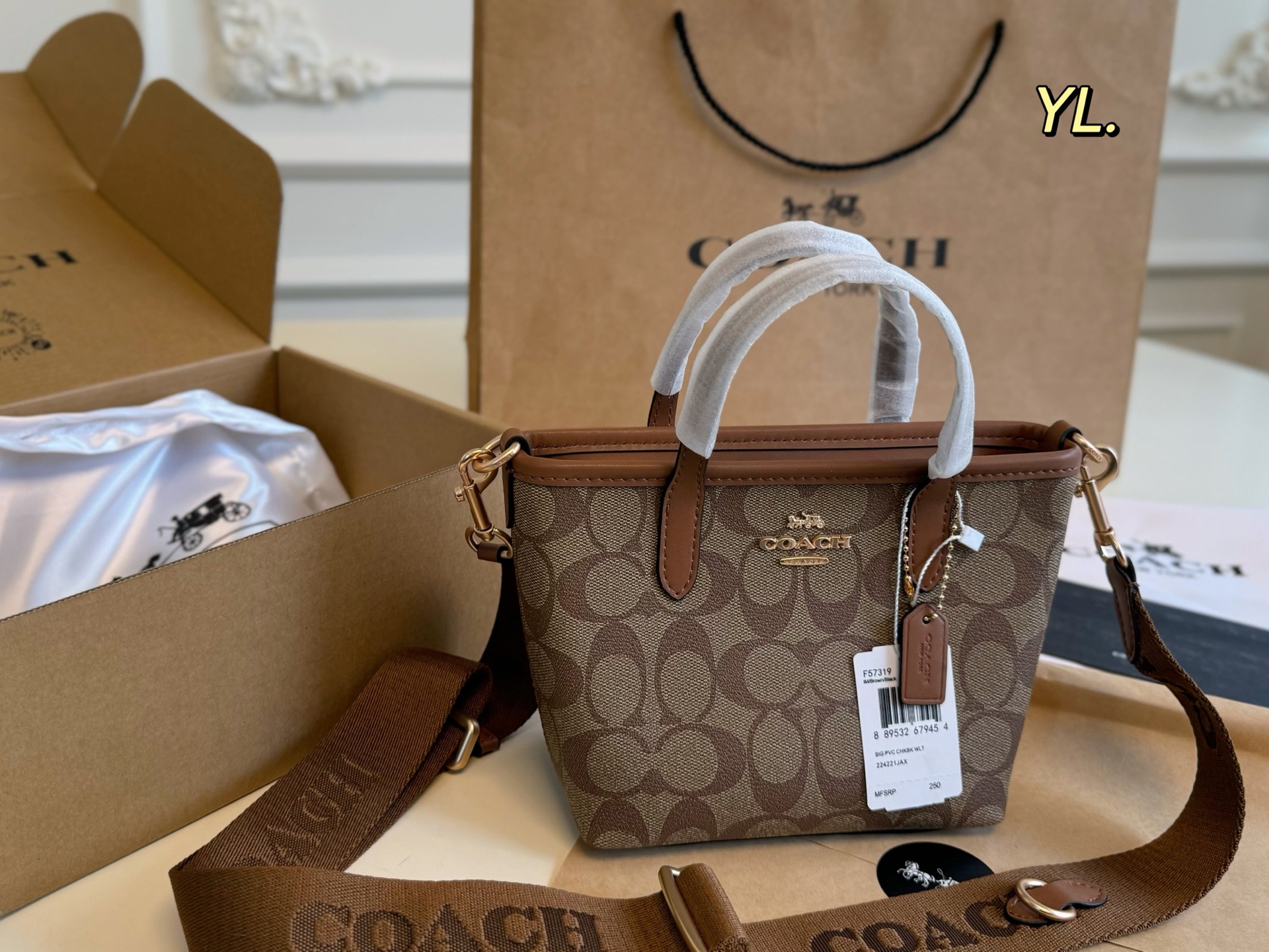 Coach's new City mini tote bag