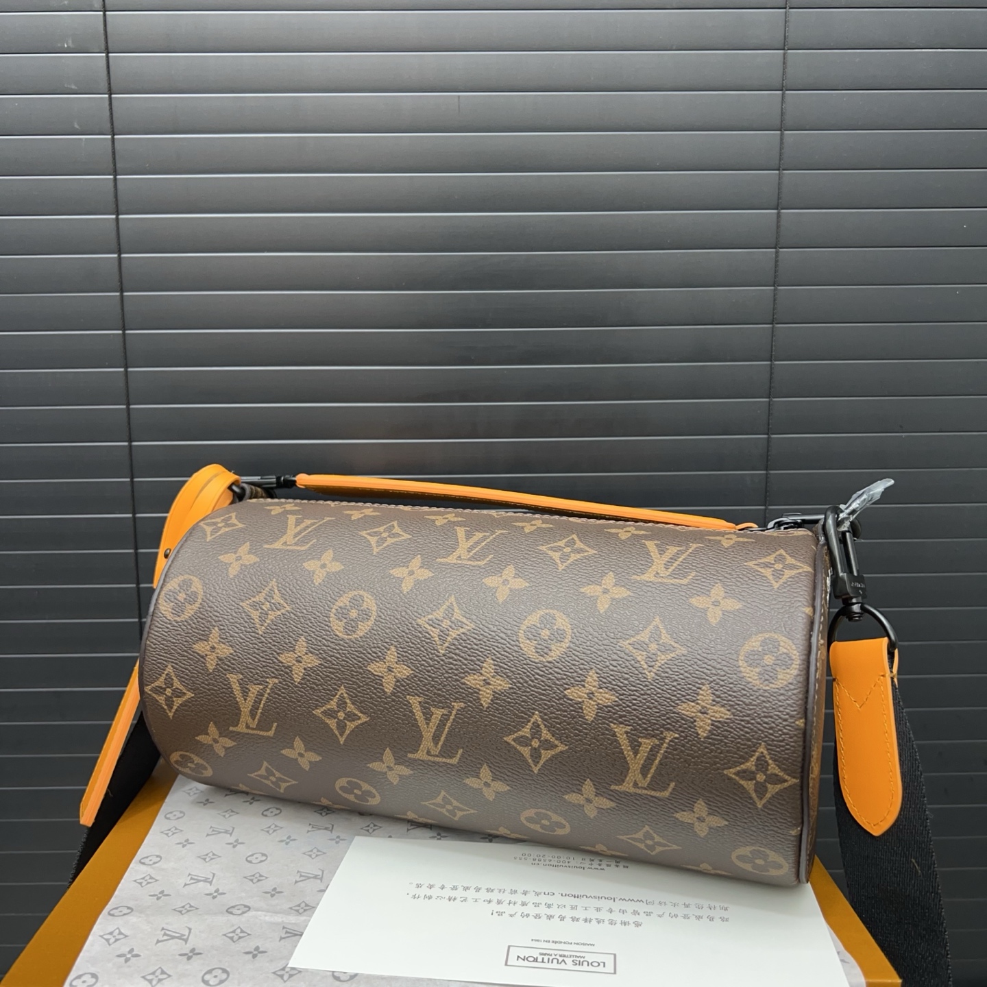 Louis vuitton monogram cylindrical bag