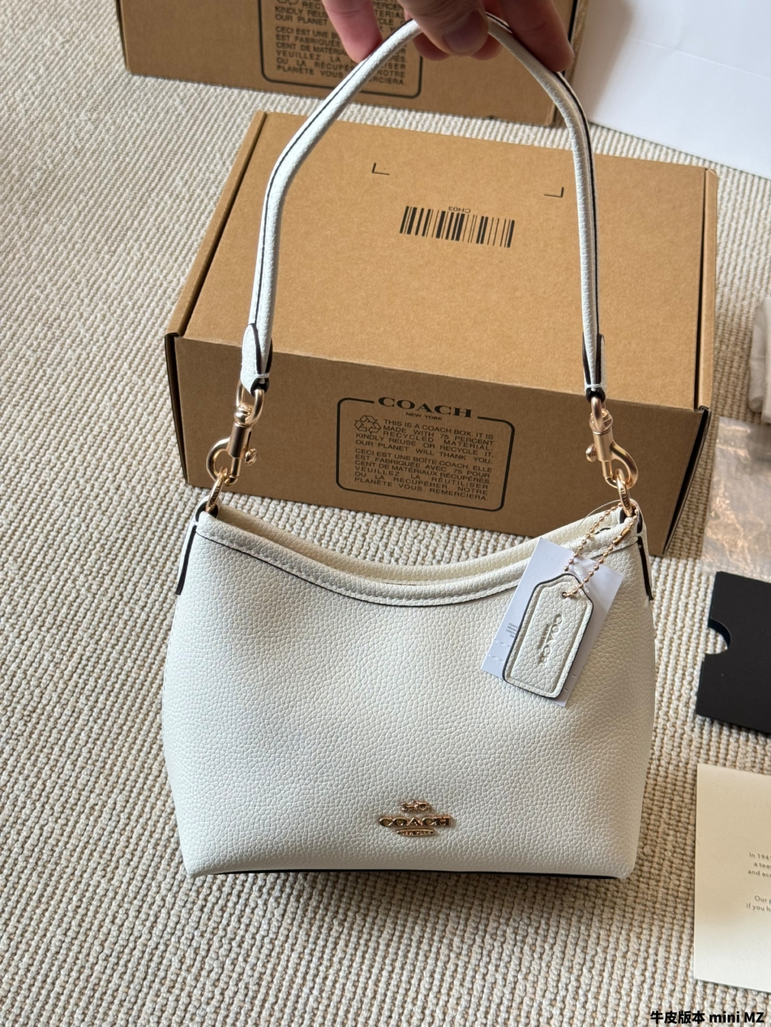 Coach's new laurel 19 hobo bag