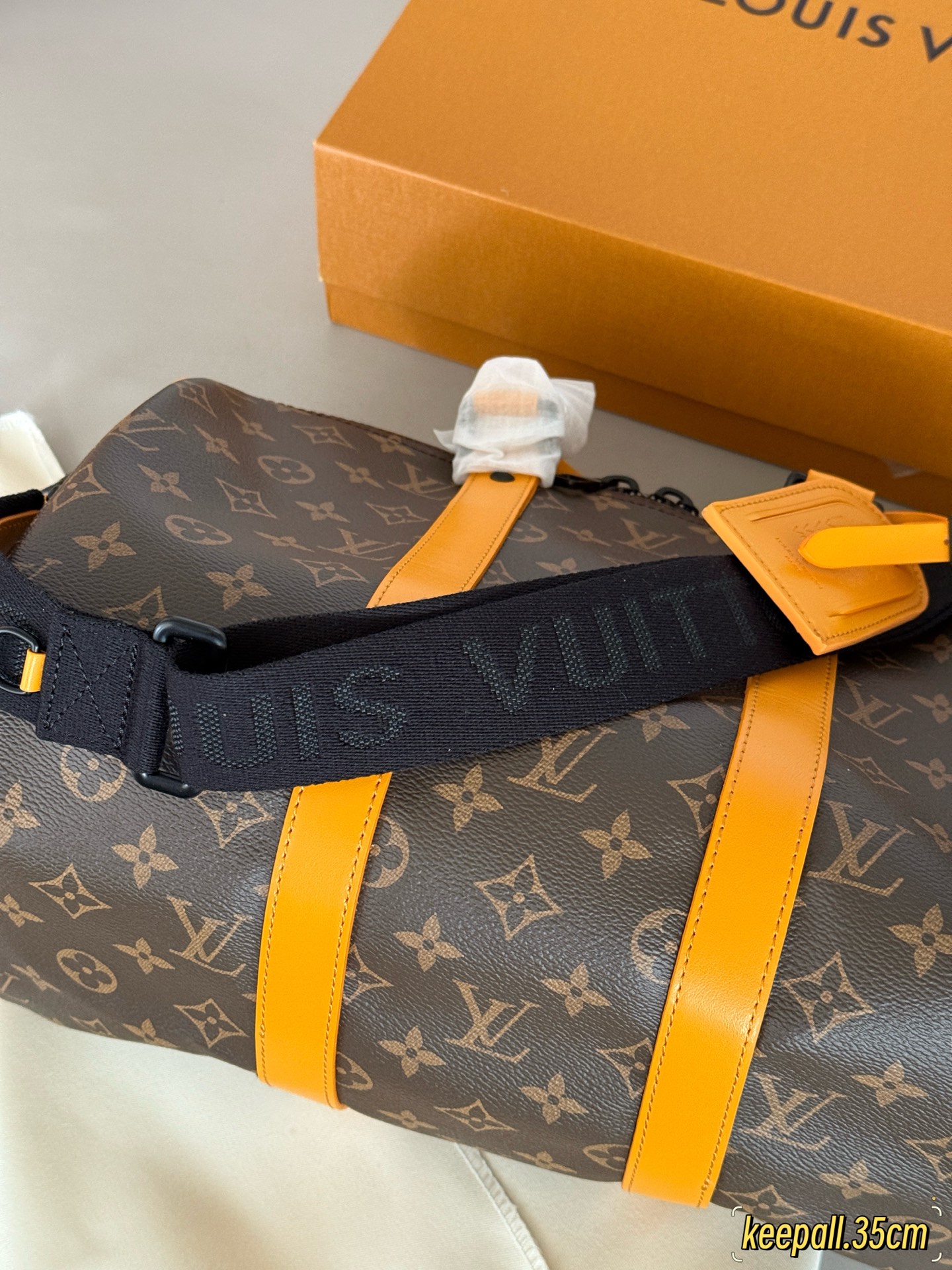 LV keepall pillow bag