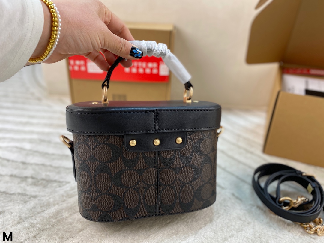 Coach box bag