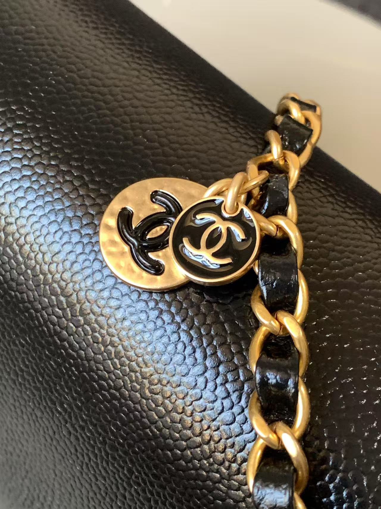 Chanel Gold Coin Edition cf handbag