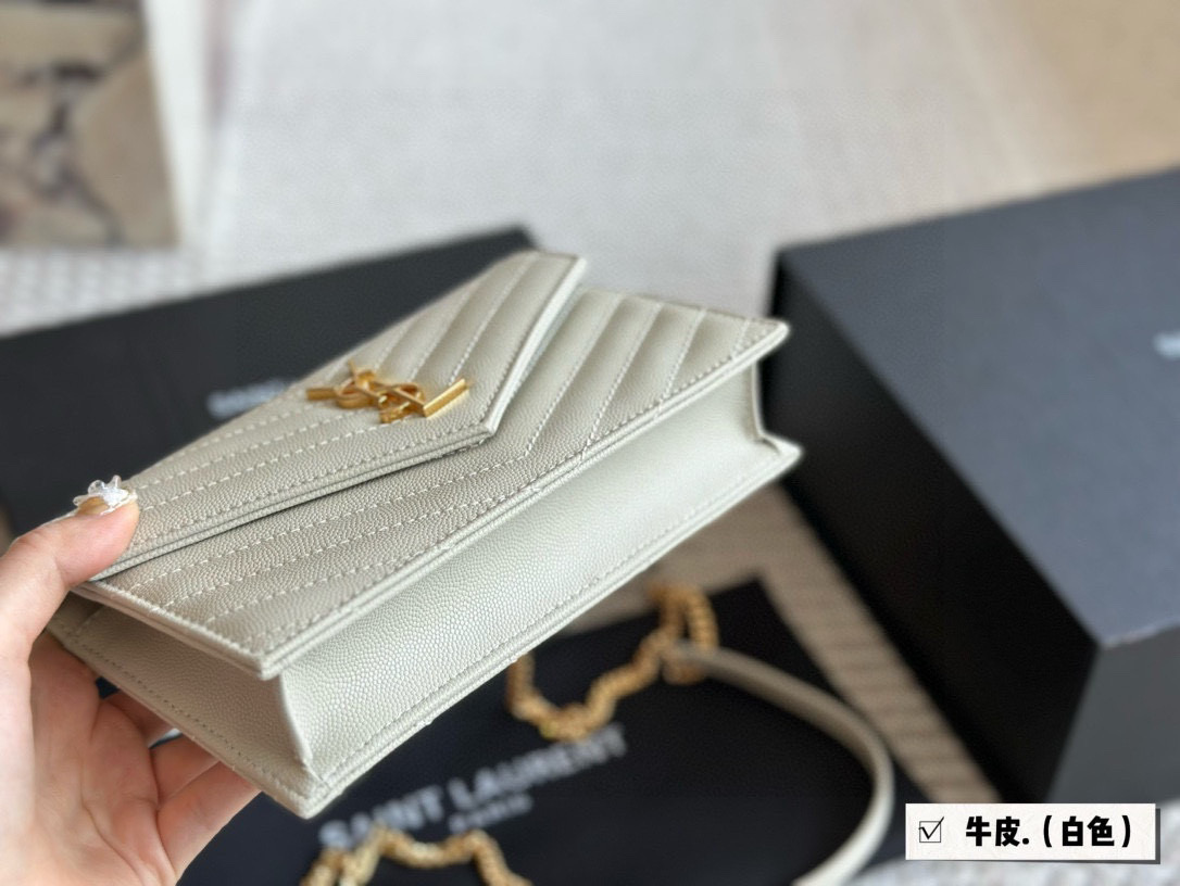 YSL Envelope Crossbody Underarm Bag