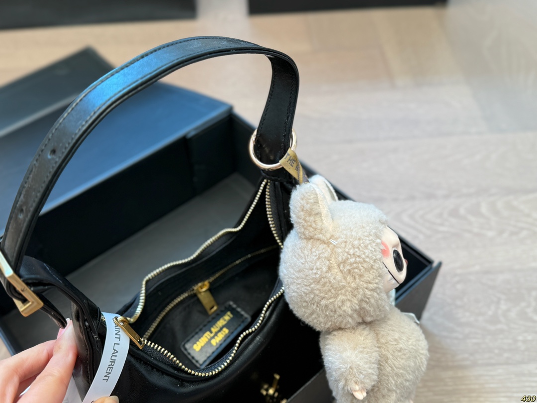 YSL armpit bag foldable box with hanging piece