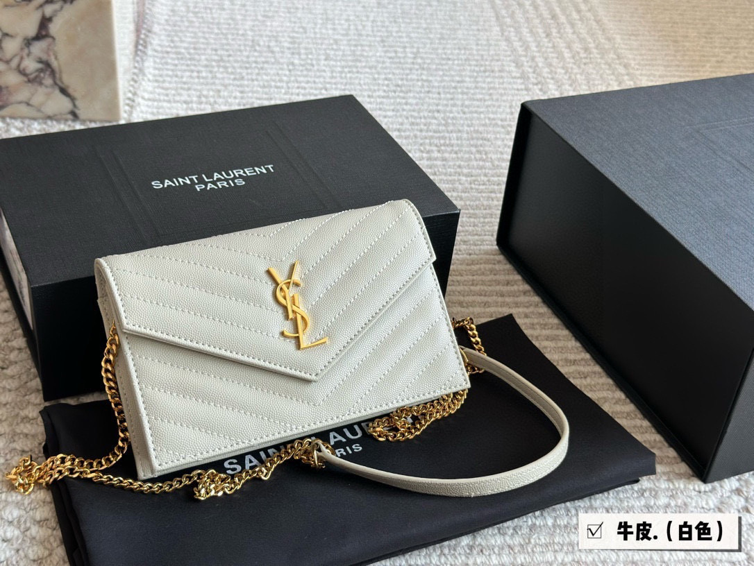 YSL Envelope Crossbody Underarm Bag