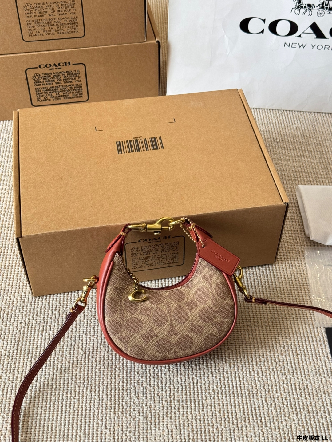 COACH mini crescent bag