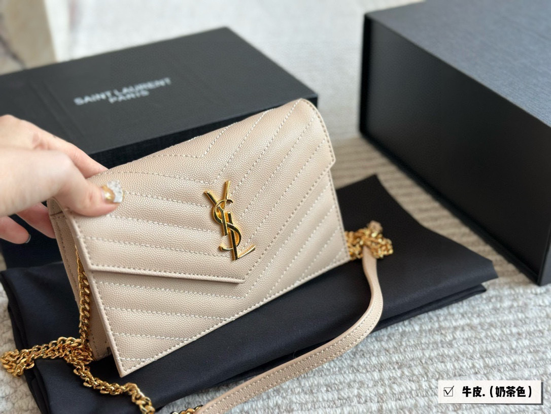 YSL Envelope Crossbody Underarm Bag