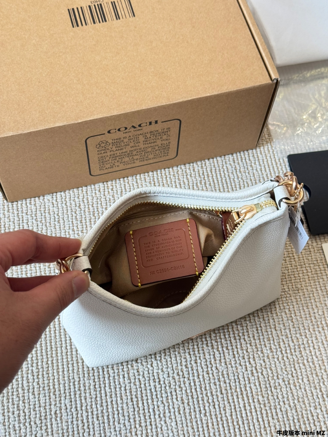 Coach's new laurel 19 hobo bag