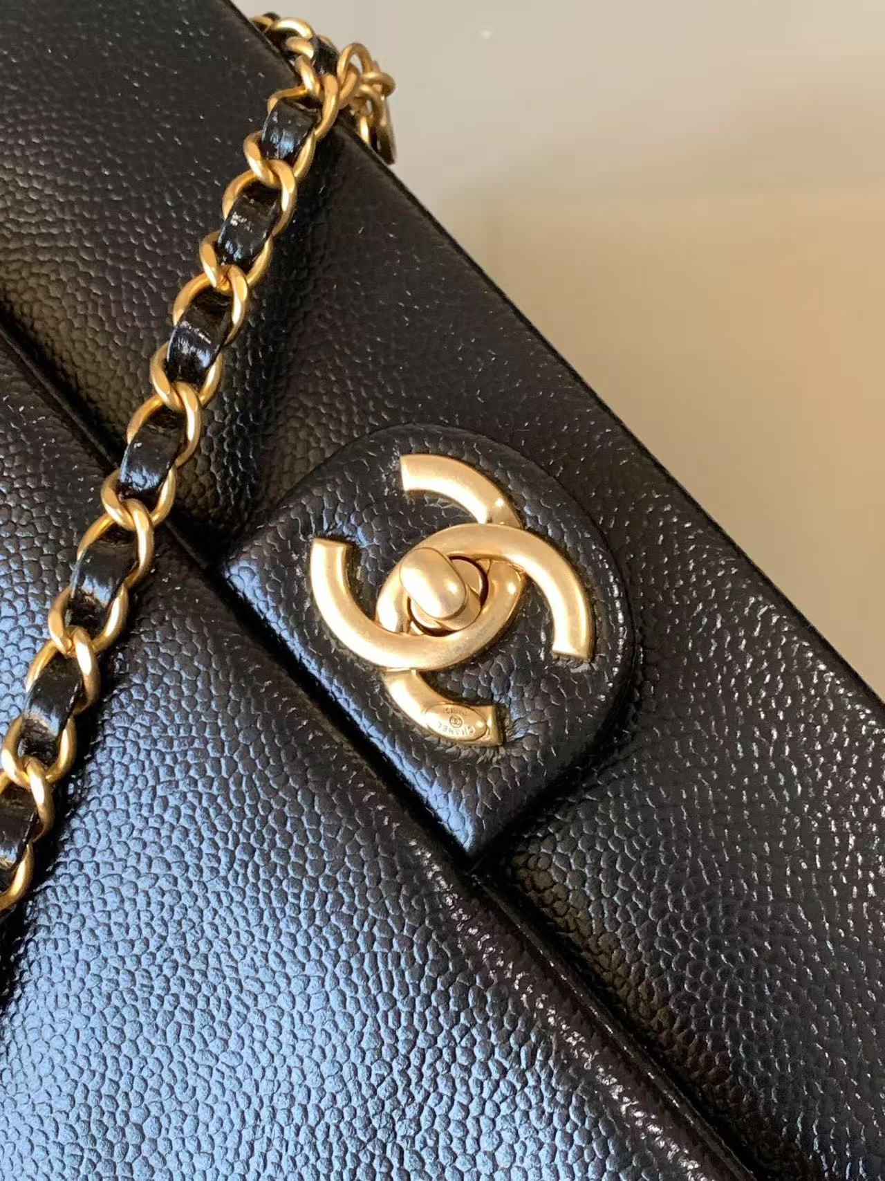 Chanel Gold Coin Edition cf handbag