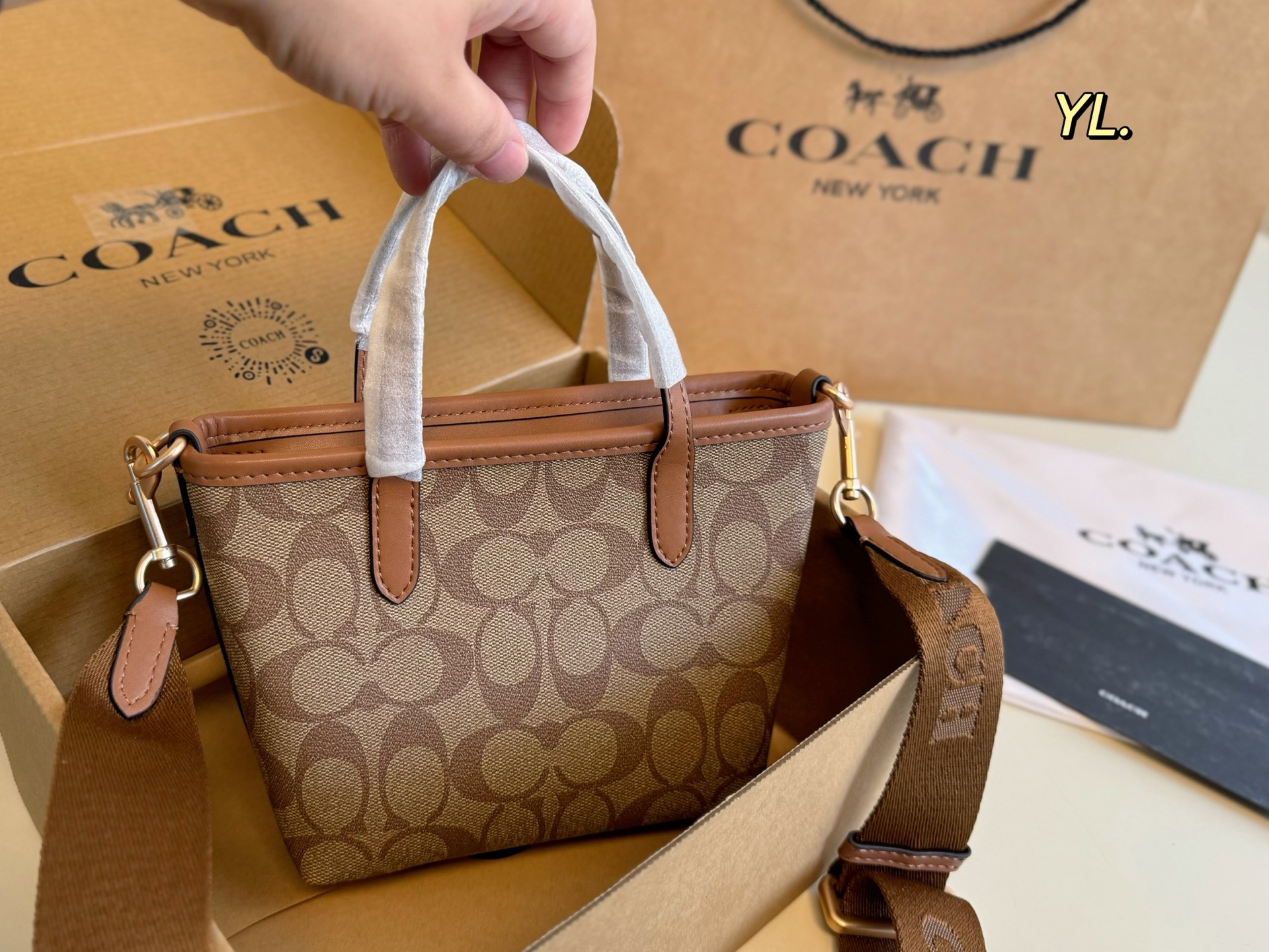 Coach's new City mini tote bag