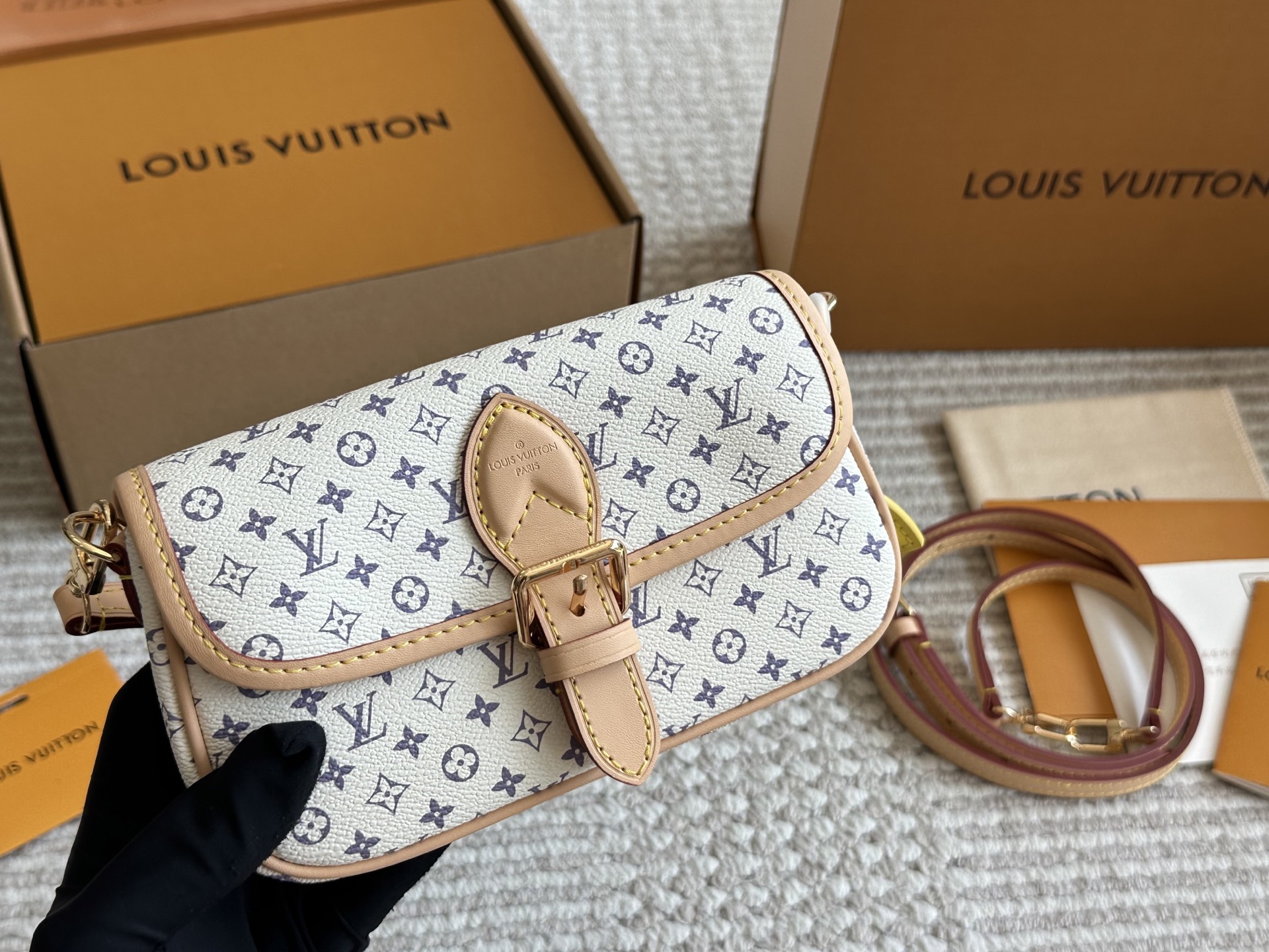 LV Show Small Baguette Bag