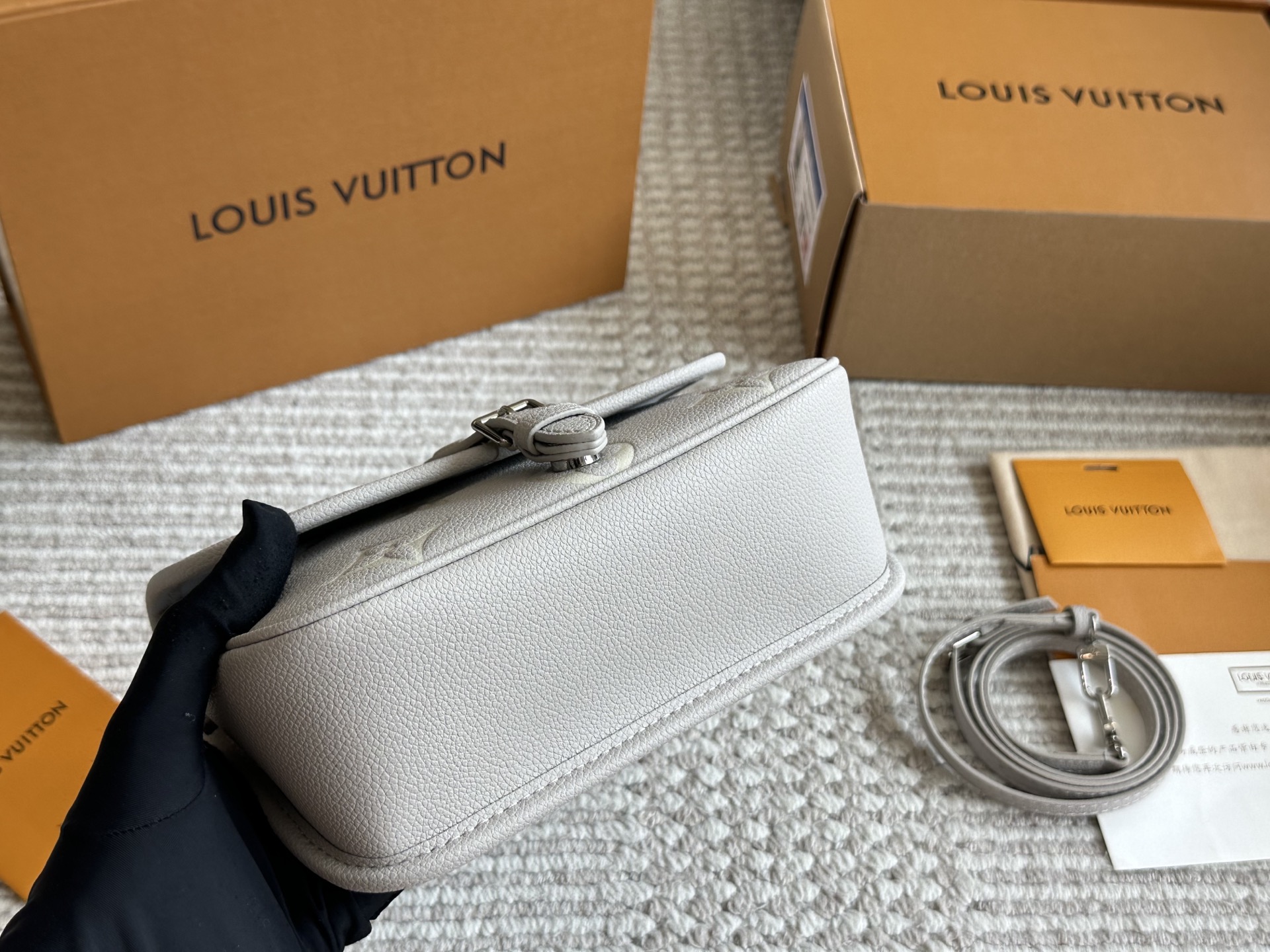 LV Diane Baguette Handbag
