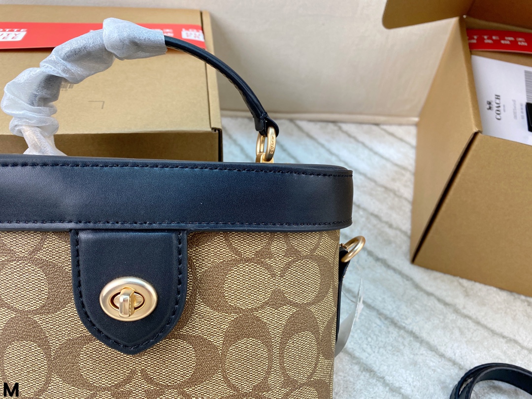 Coach box bag