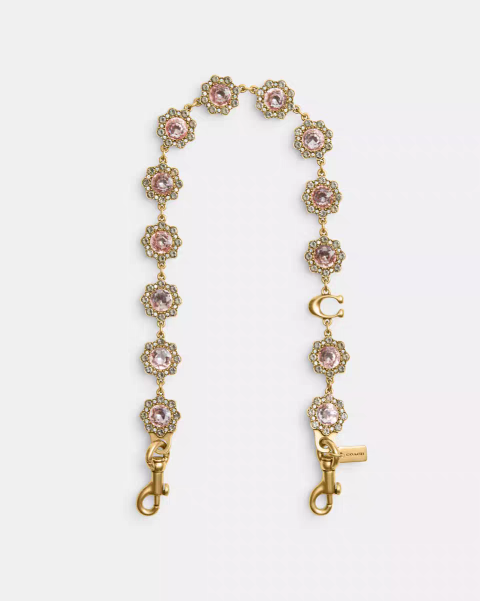 Coach Short Jewel Chain Belt