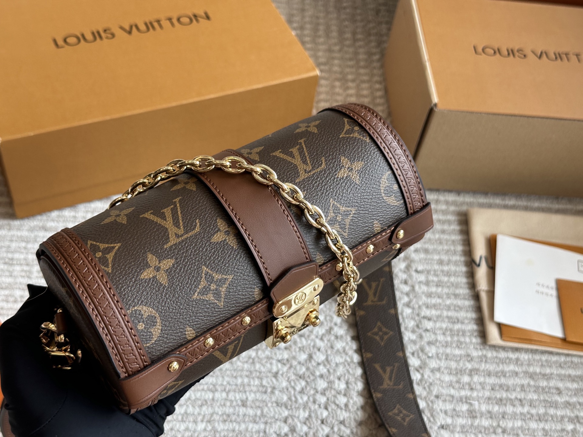 LV Papillon Baguette Bag