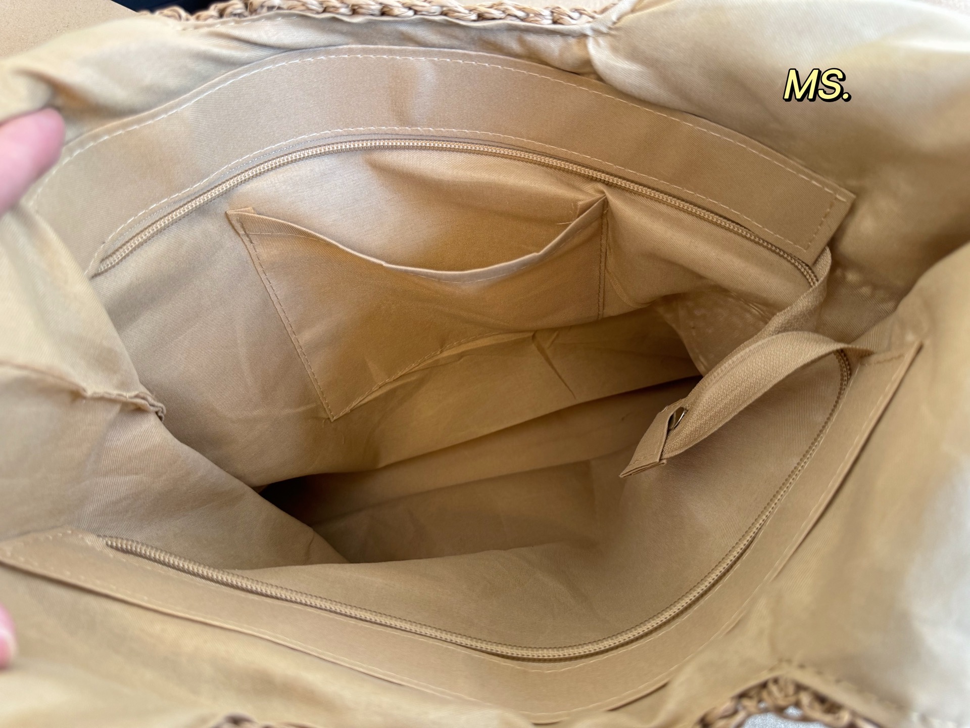 YSL's new straw tote bag is lazy and casual