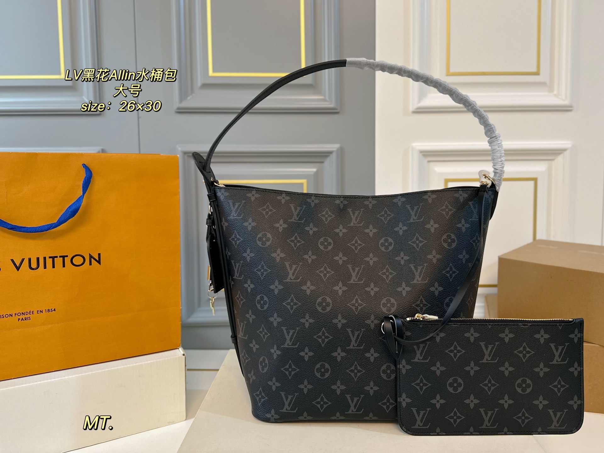 LV Takashi Murakami 25 All-in-BB bucket bag