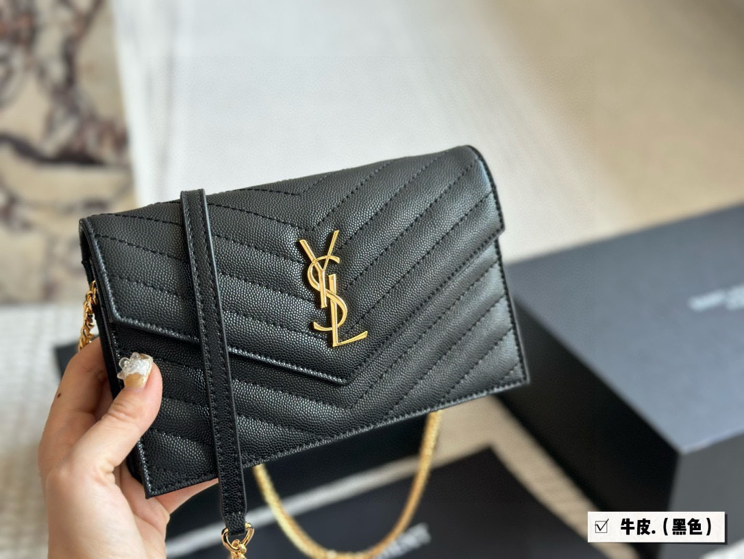 YSL Envelope Crossbody Underarm Bag