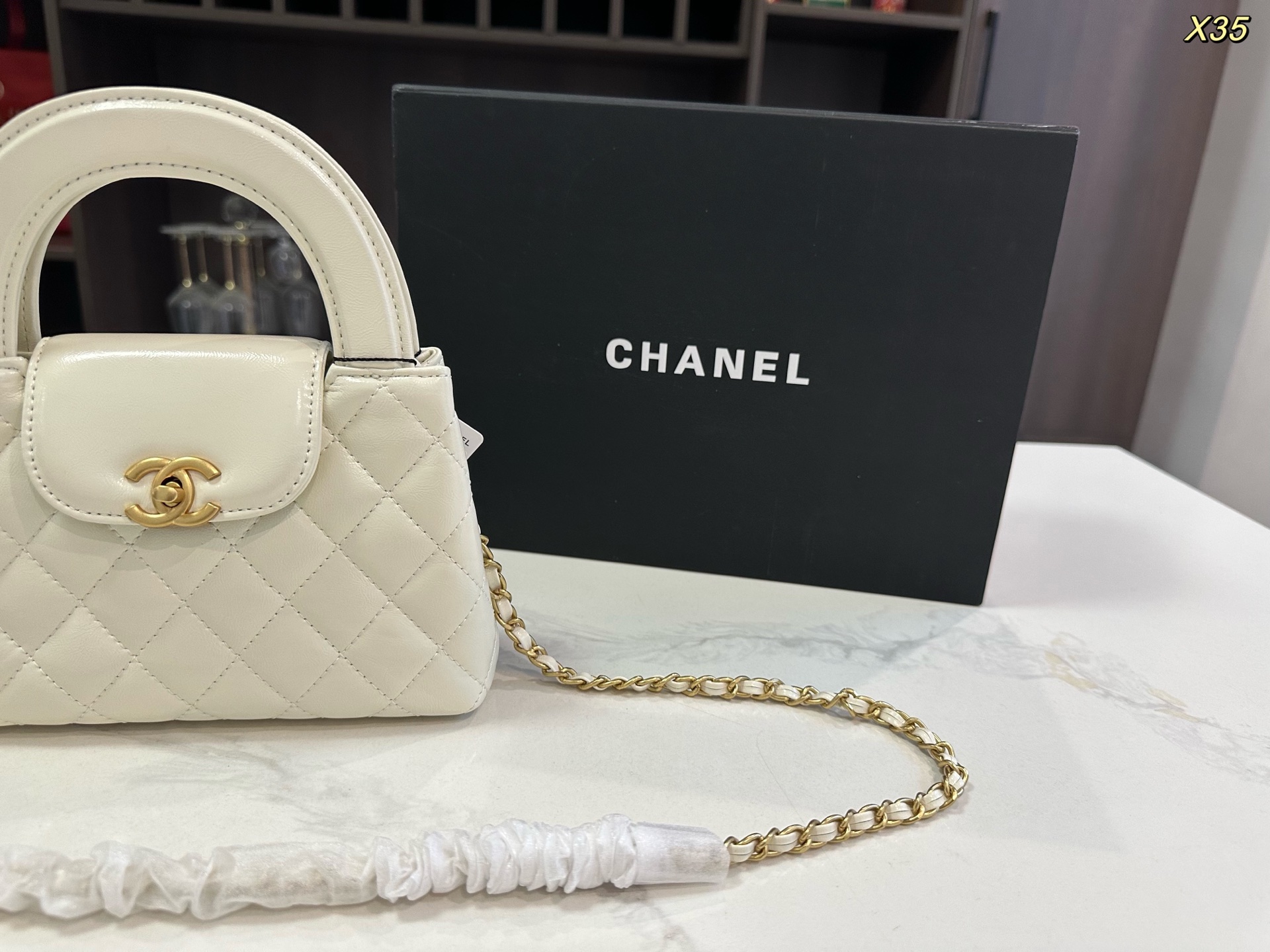 Chanel 23k new kelly bag