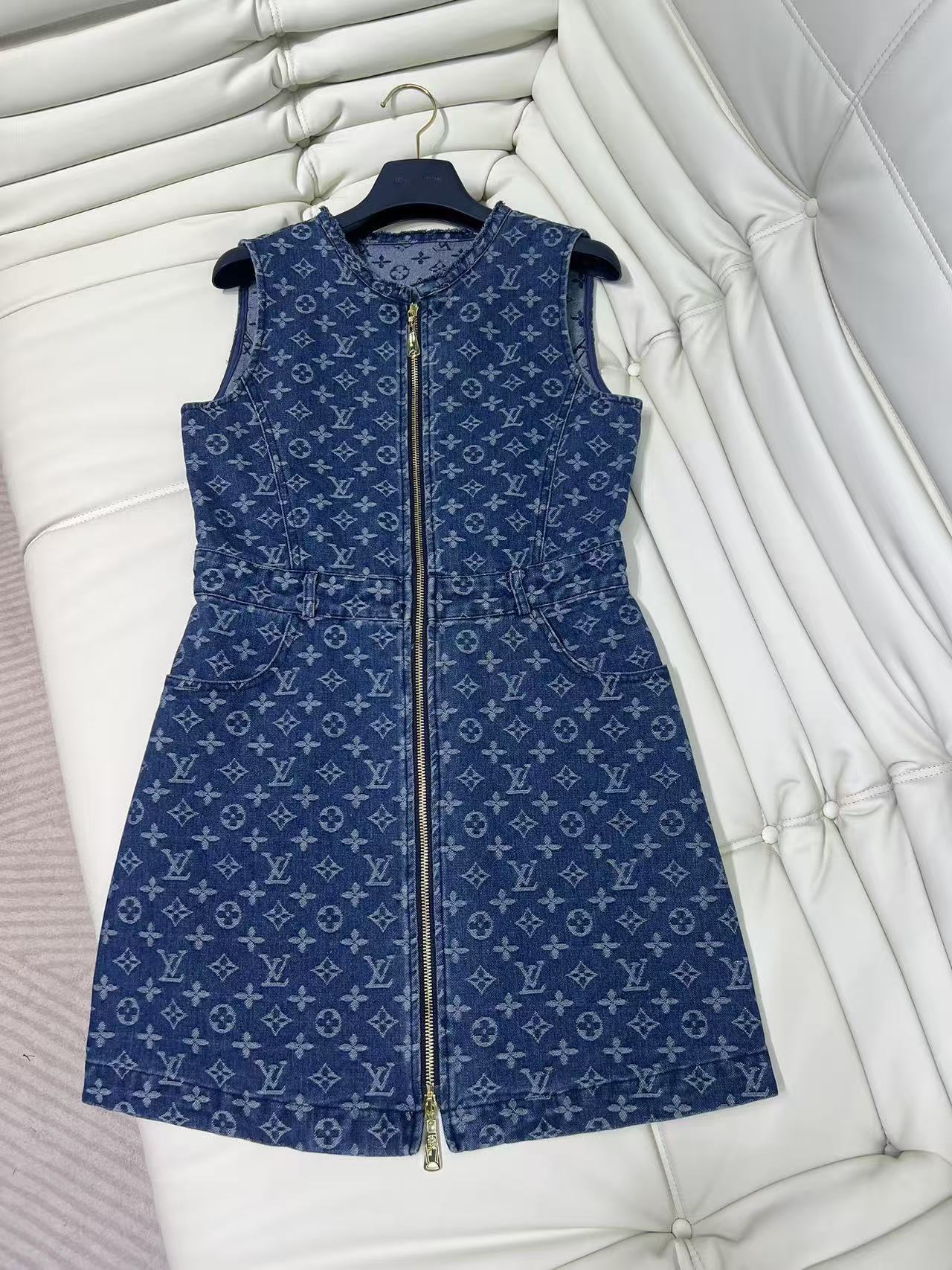LV denim dress