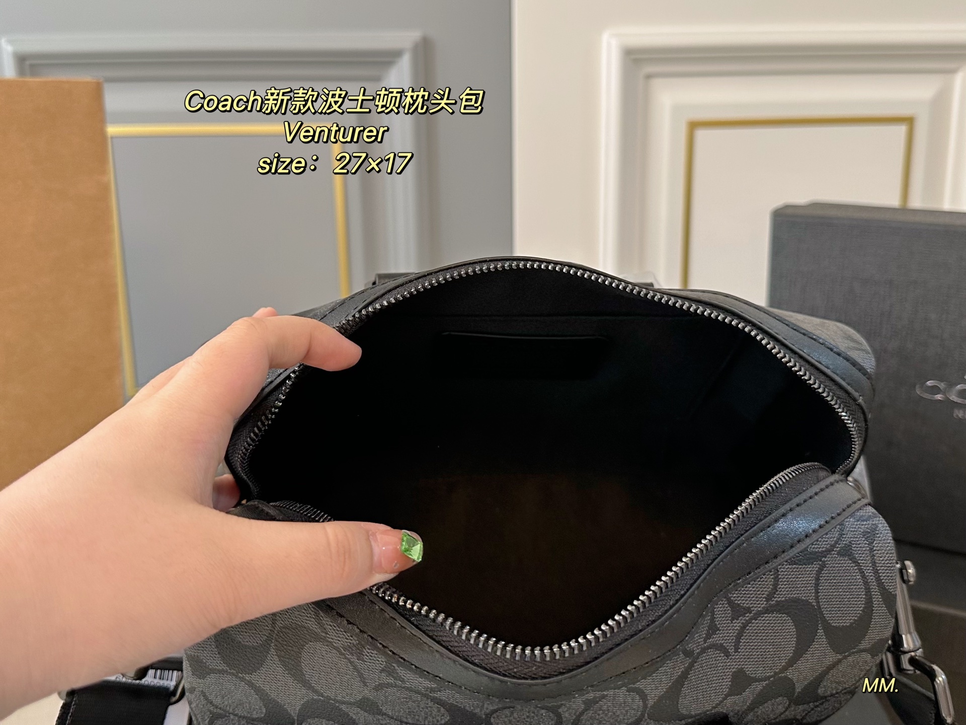 Coach's new Venturer Boston Pillow Bag