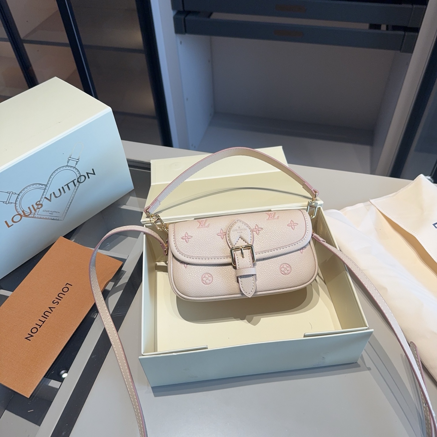 LV Diane Mini Baguette Bag