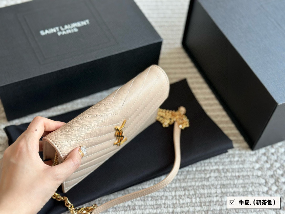 YSL Envelope Crossbody Underarm Bag