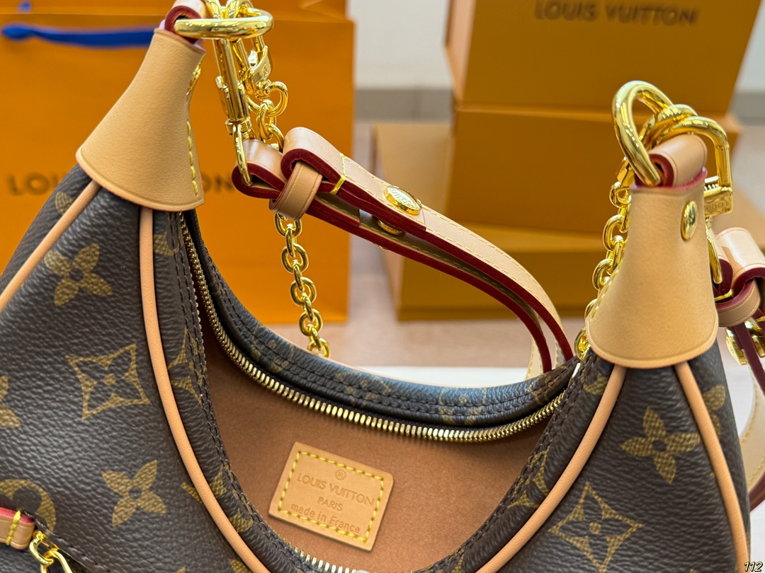 LV loop moon bag underarm bag