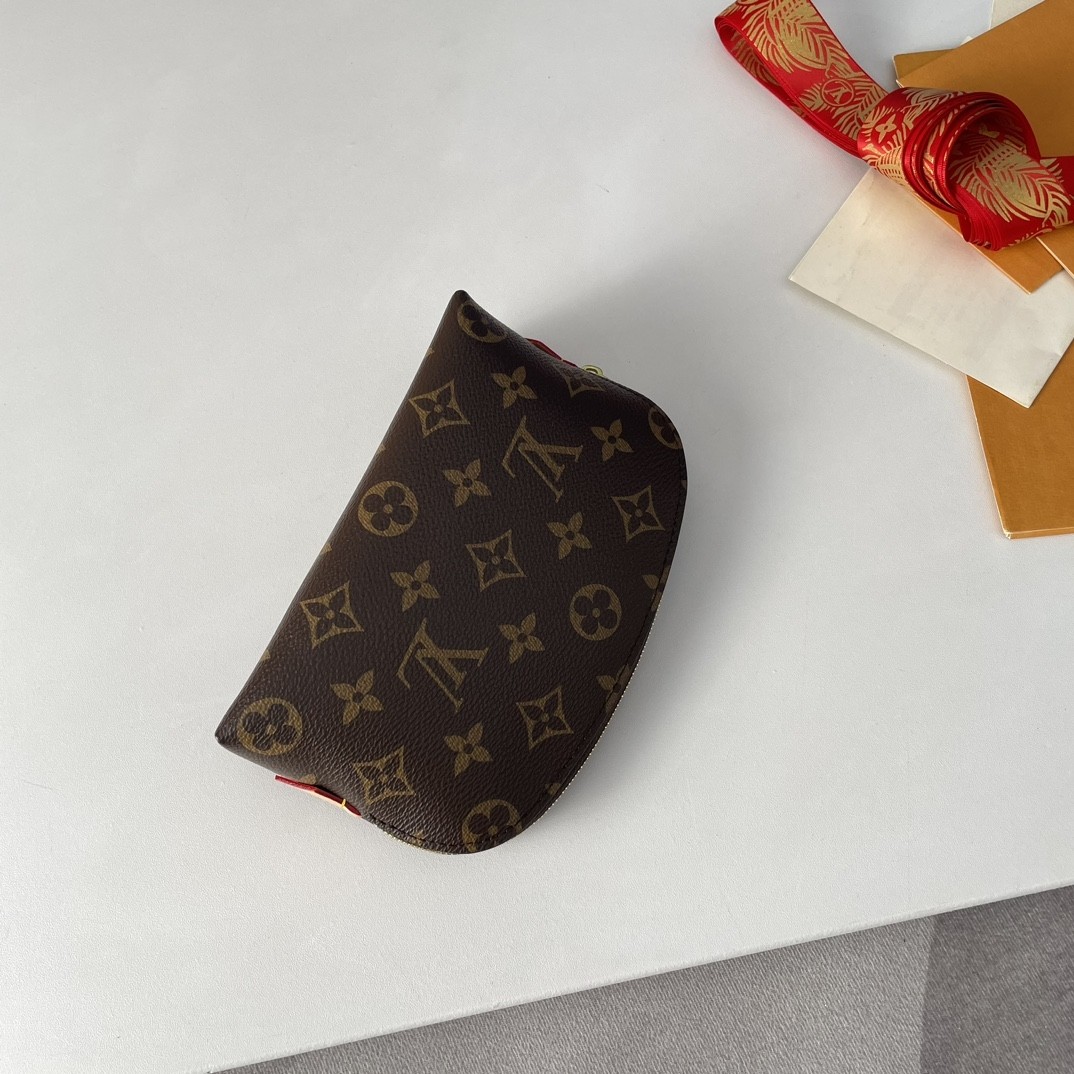 LV compact cosmetic bag